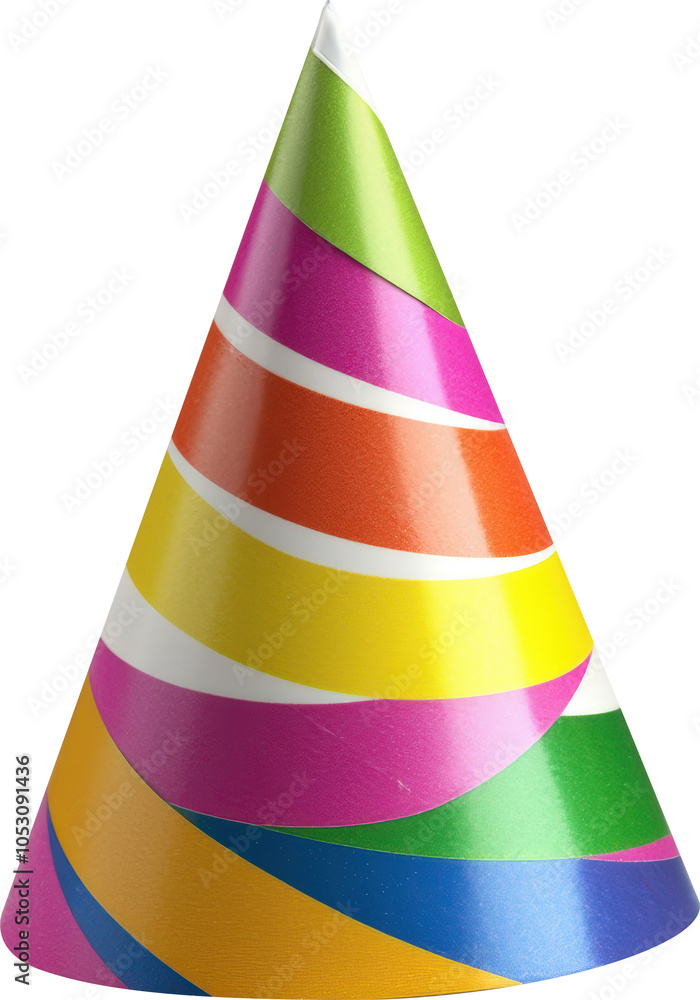 Colorful party hat Colorful party hat