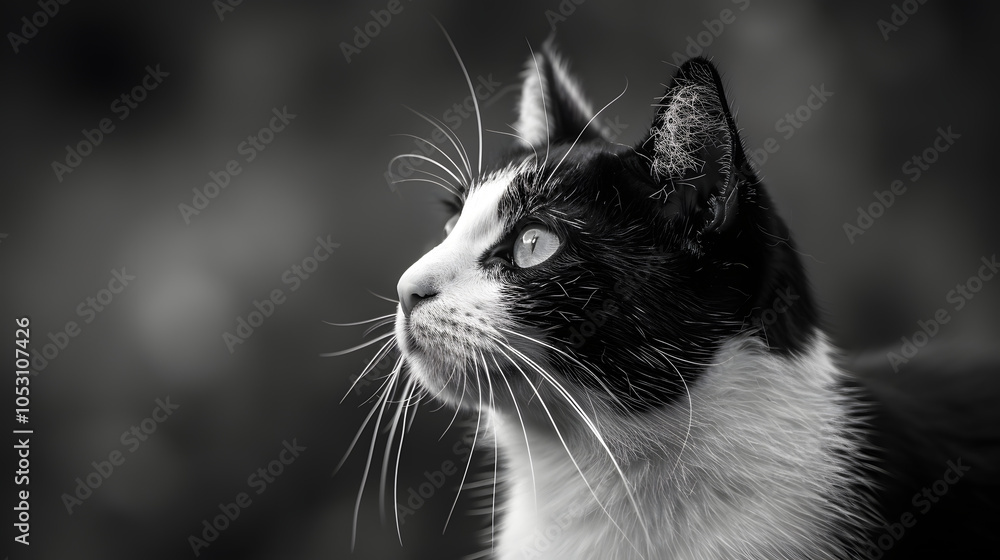 black and white cat black and white cat