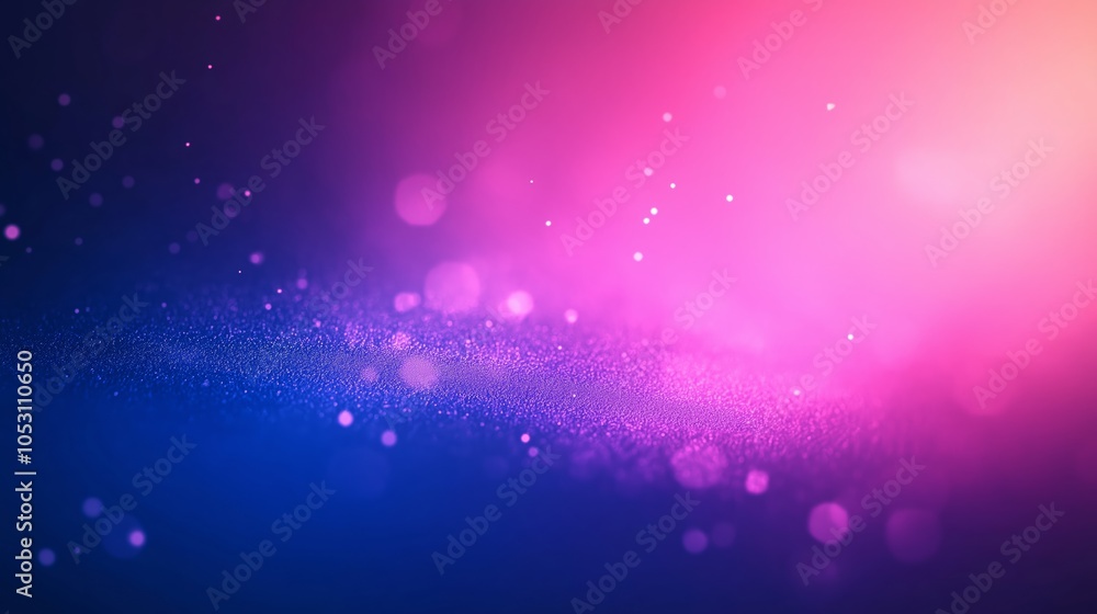 Fototapeta premium Blurred color gradient purple pink blue grainy color gradient background dark abstract backdrop banner poster card wallpaper website header design