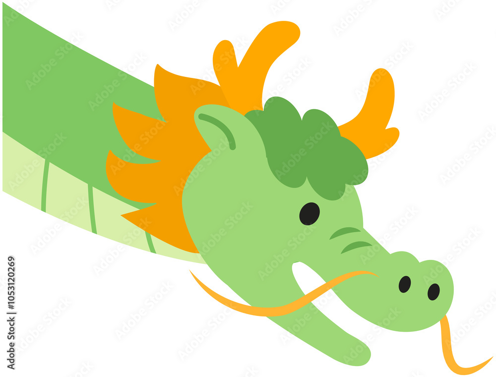 Fototapeta premium Chinese Dragon illustration 