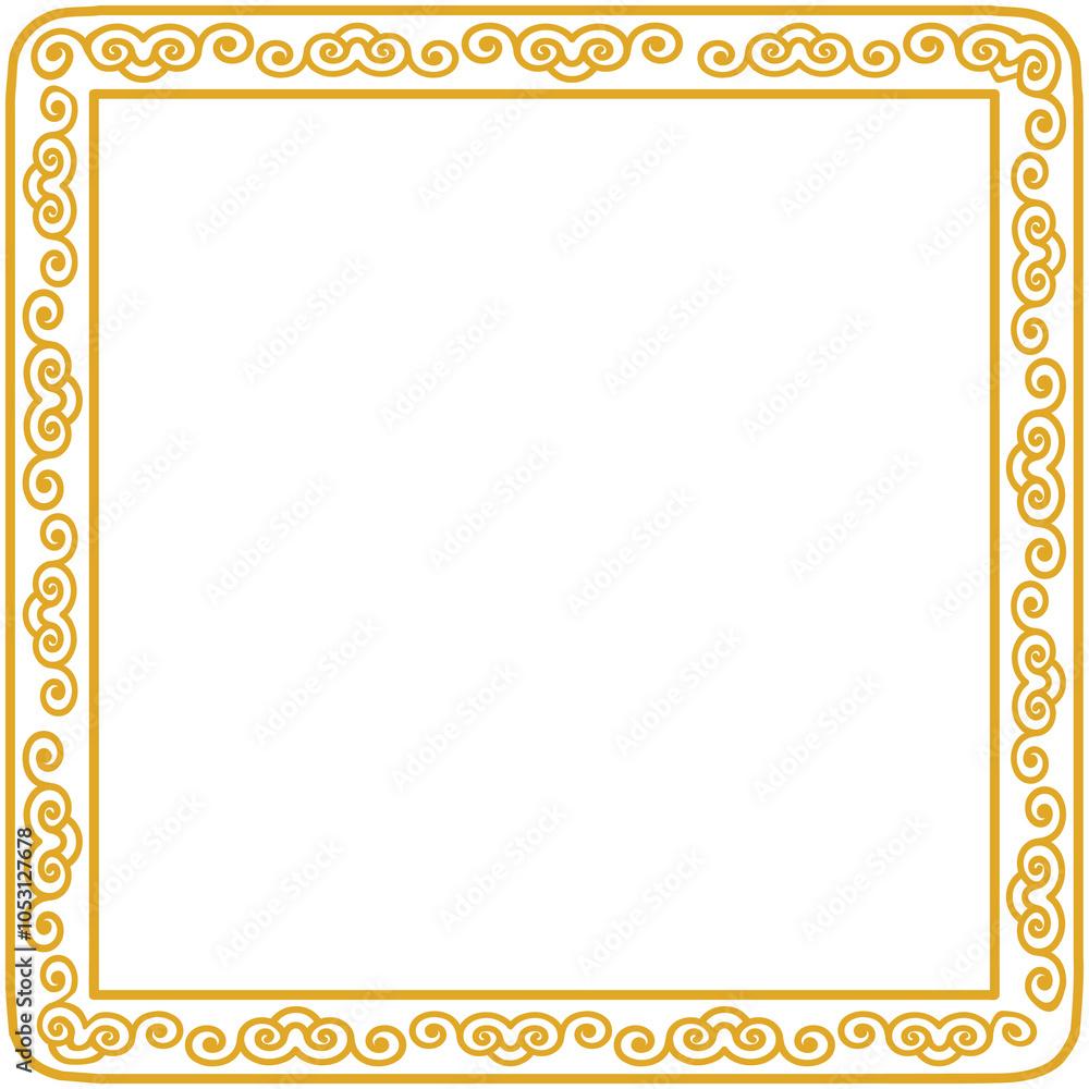 Obraz premium Chinese Decoration Border Frame