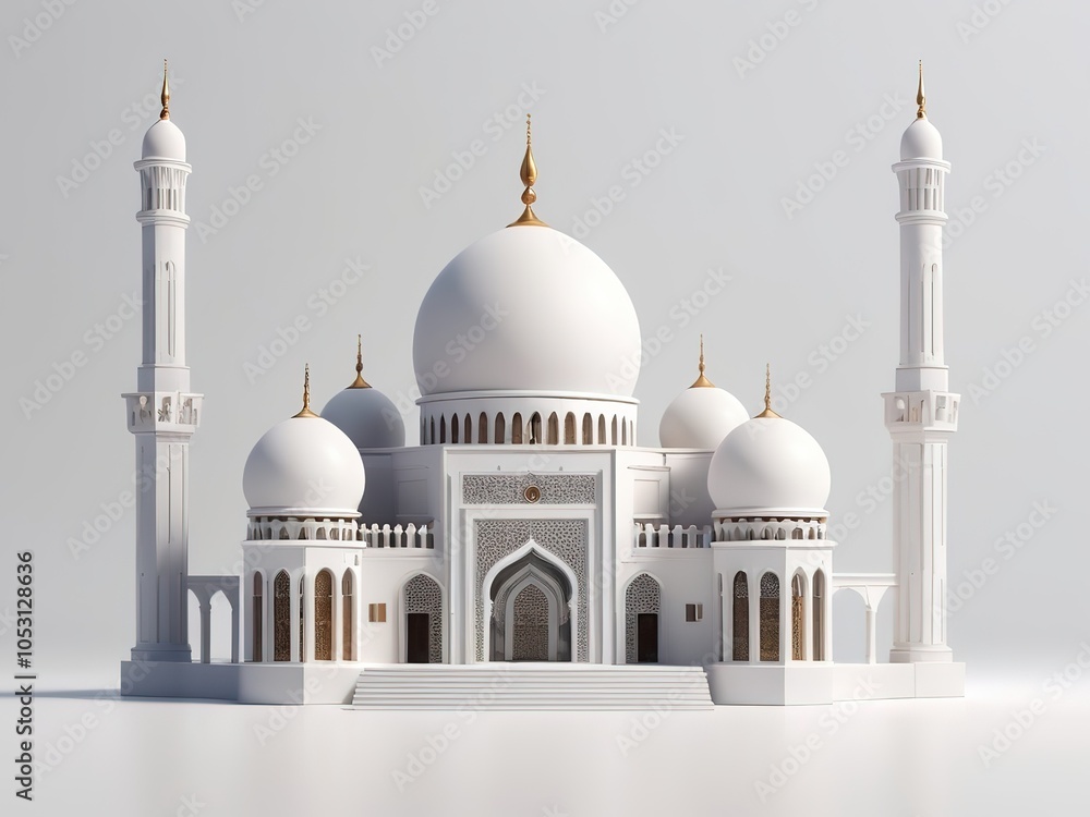 Obraz premium mosque 3d render 