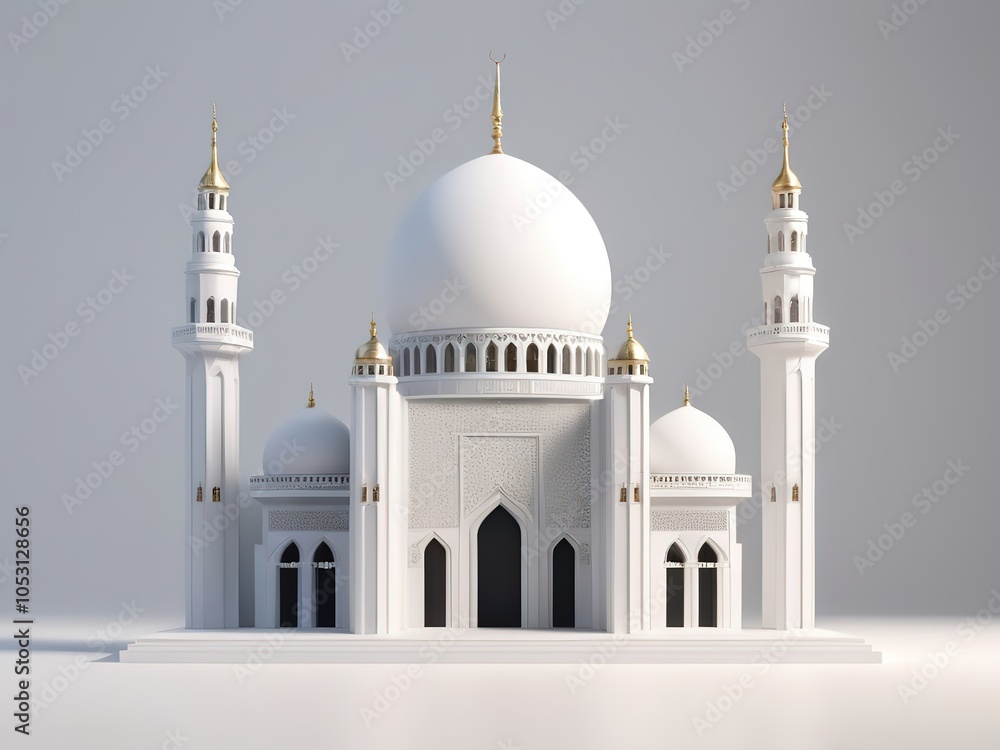 Obraz premium mosque 3d render