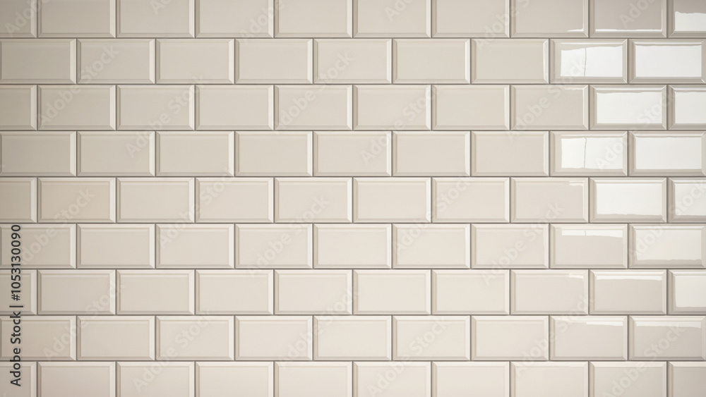 pattern of perfectly square, white tiles with white grout arranged in rows and columns, creating a flawless grid pattern of perfectly square, white tiles with white grout arranged in rows and columns, creating a flawless grid