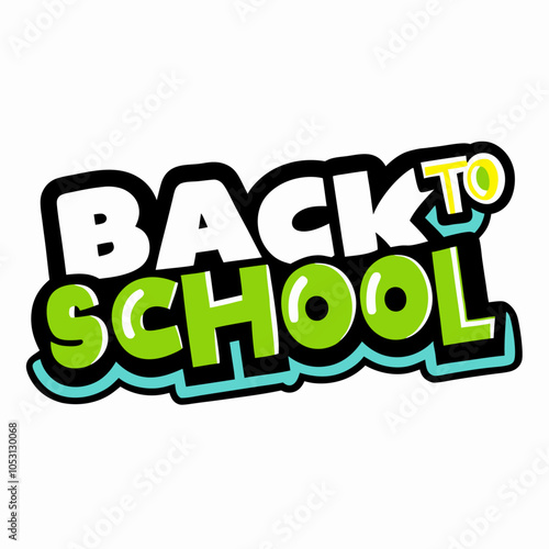 Back to school lettering vector icon (6)