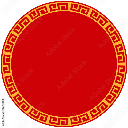 Chinese New Year Decoration Frame photo