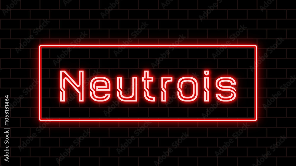 Neutrois のネオン文字 Neutrois のネオン文字