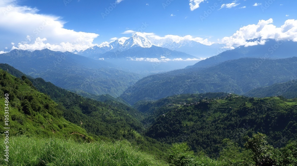 Obraz premium Majestic Himalayan View