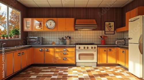 1970s kitchen transformation processed to whole foods vintage appliances photo