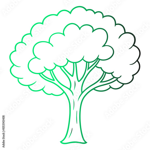 Trees are perennial, woody plants with a single main stem or trunk supporting branches and leaves.