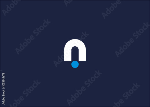 Letter ni logo icon design vector design template inspiration