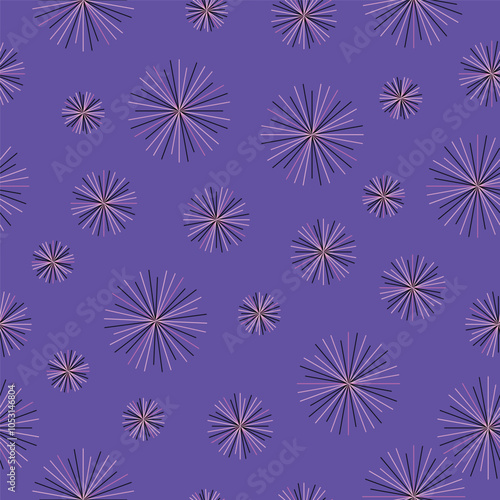 Pop art texture abstract seamless pattern. Vector illustration.