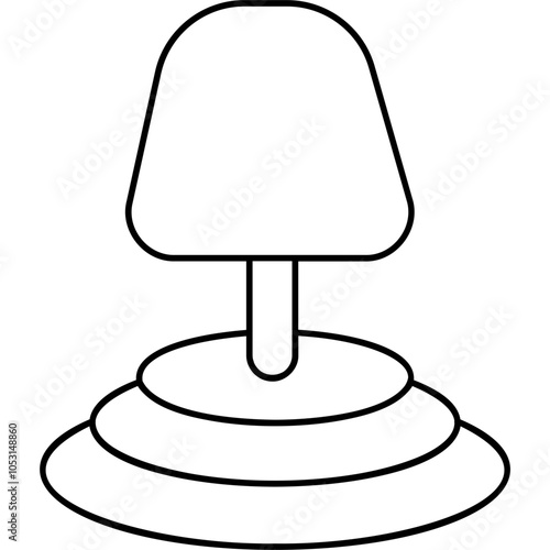 Standing Lamp Icon