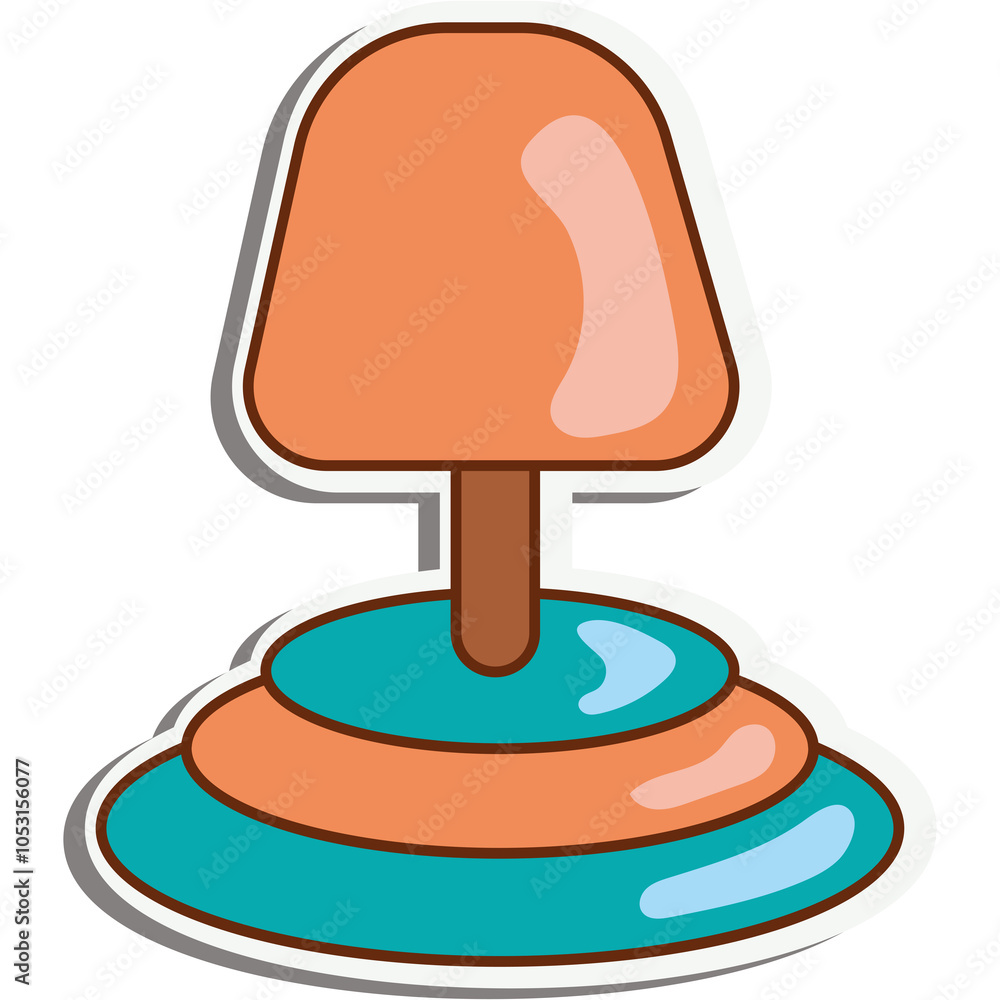 Standing Lamp Sticker Standing Lamp Sticker