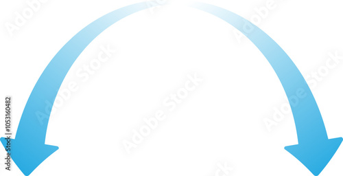 Airflow Arrow Wind and Motion Symbol