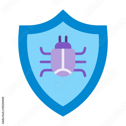 Antivirus Flat Icon Design