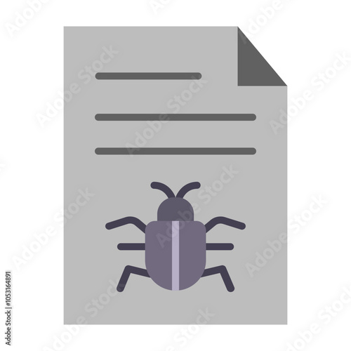 Malicious Flat Icon Design