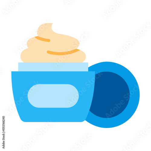 Moisturizer Flat Icon Design