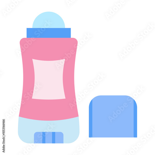 Deodorant Flat Icon Design