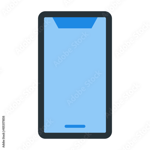 Smart Phone Flat Icon Design