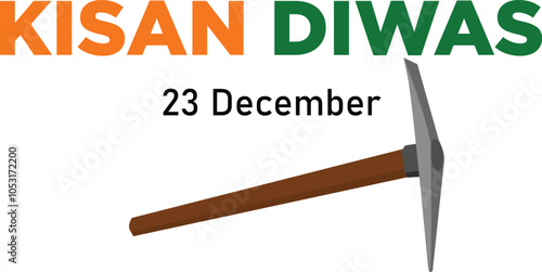 Happy Farmer day kisan diwas 23 december