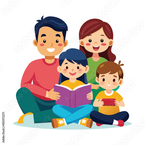 vector reading family