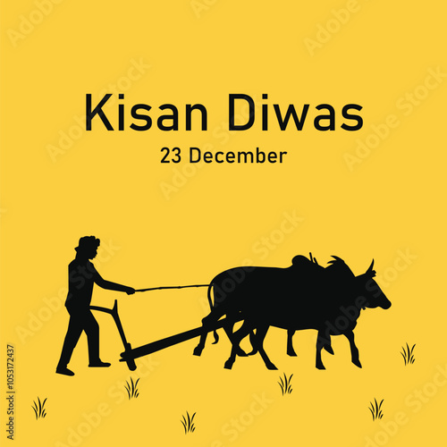 Happy Farmer day kisan diwas 23 december