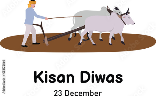 Happy Farmer day kisan diwas 23 december