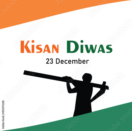 Happy Farmer day kisan diwas 23 december