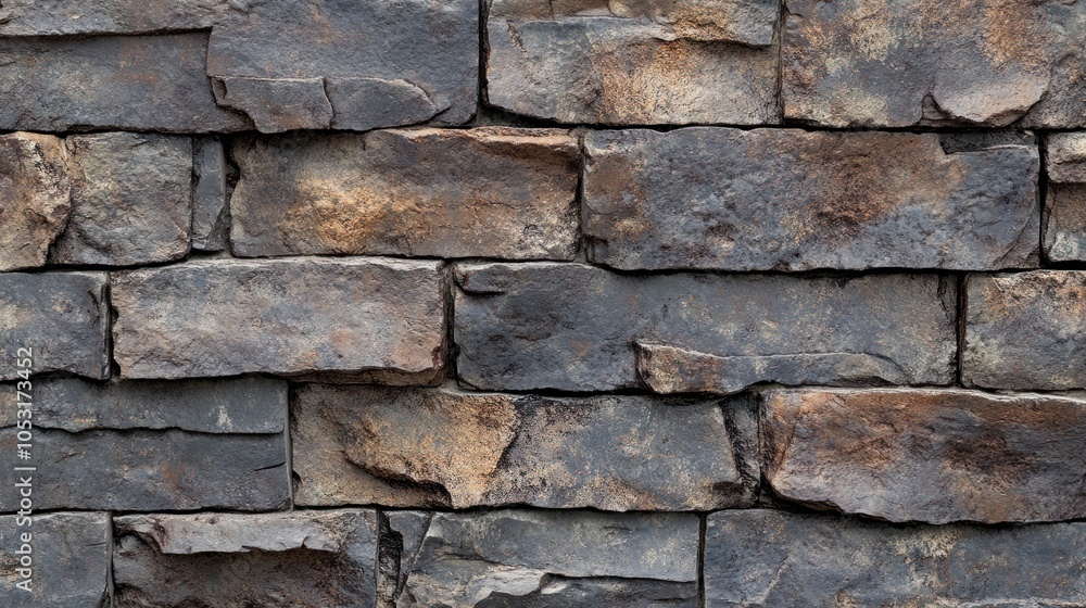 Weathered clay brick wall texture with rugged details Weathered clay brick wall texture with rugged details