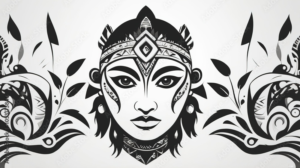 mask with a tattoos mask with a tattoos