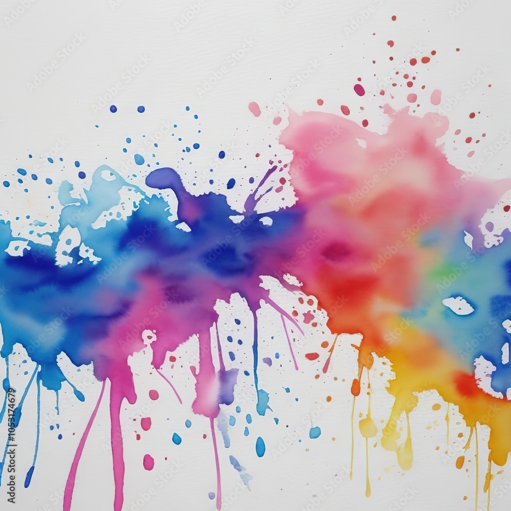 Fototapeta premium abstract watercolor background