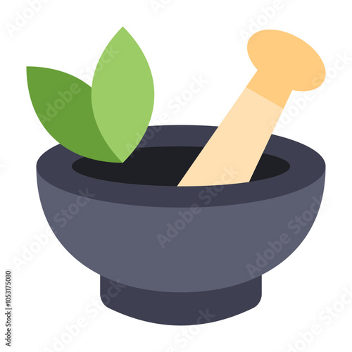 Mortar Flat Icon Design
