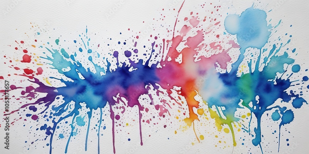 Fototapeta premium abstract watercolor background