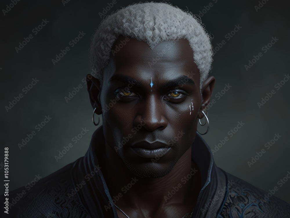 portrait of a black person portrait of a black person