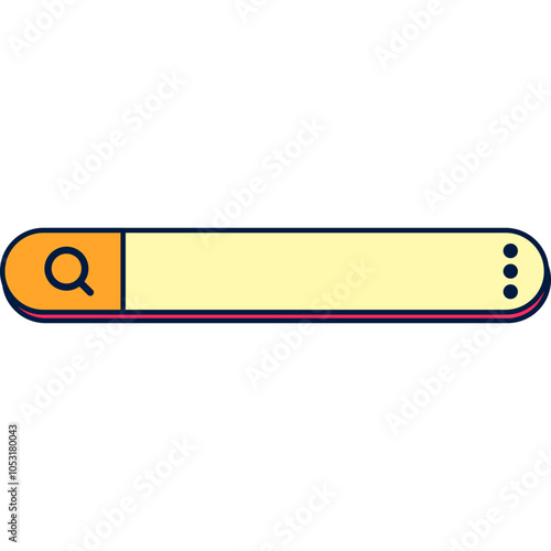 Retro Search Bar