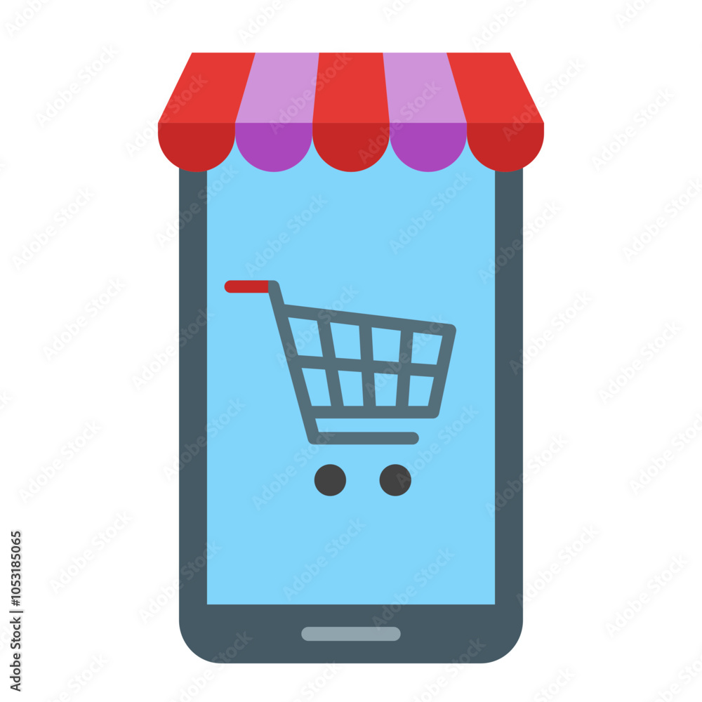 Ecommerce Flat Icon Design Ecommerce Flat Icon Design