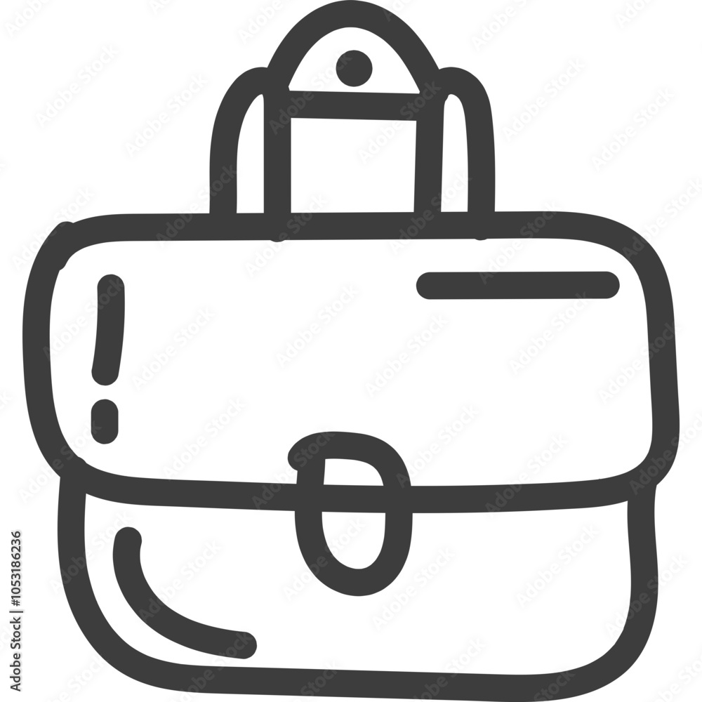 Office Work Tools Doodle Icon Office Work Tools Doodle Icon