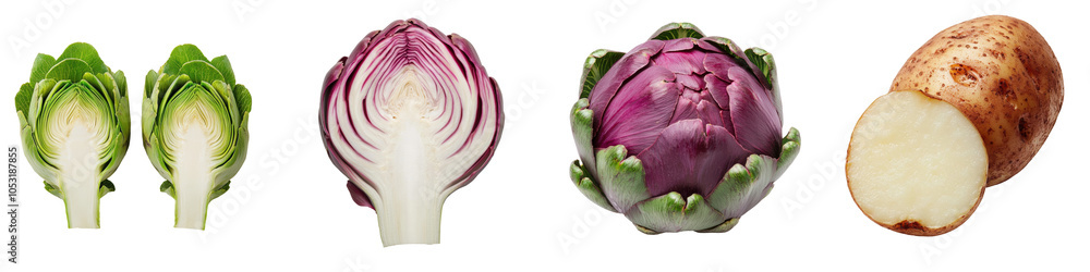 Fresh vegetables on a white isolate background Fresh vegetables on a white isolate background