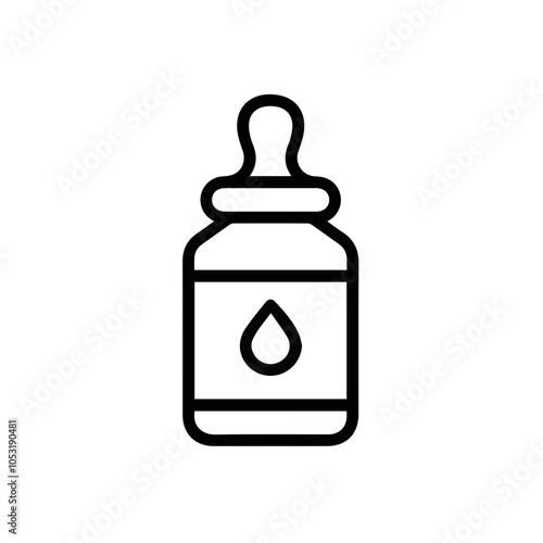 Oil icon symbol vector image Illustration 