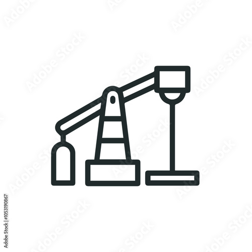 Oil icon symbol vector image Illustration 