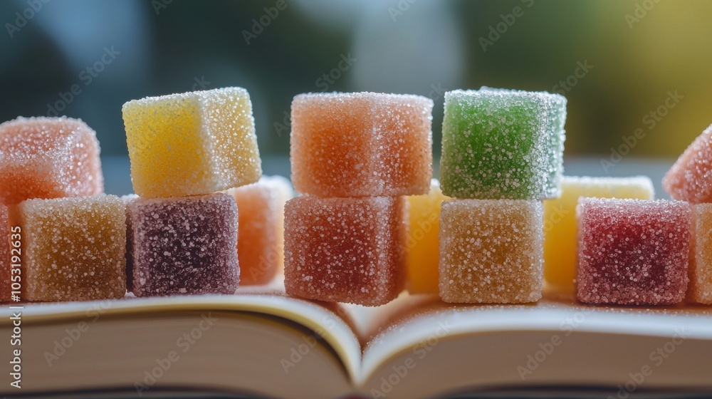 Nutrition education through sugar cube textbooks in AR format Nutrition education through sugar cube textbooks in AR format