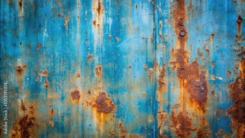 Rustic blue weathered metal texture with rust and corrosion, rust, weathered, metal, texture, blue, corrosion, aged, worn