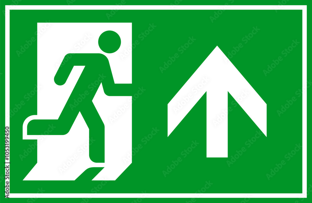 Running man and exit door sign. Exit way icon. Emergency exit. Safety symbol. Escape help evacuation icon Running man and exit door sign. Exit way icon. Emergency exit. Safety symbol. Escape help evacuation icon