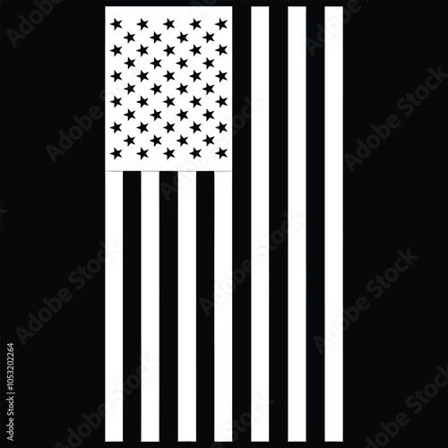 American flag on white background USA flag vertical American flag white USA flag