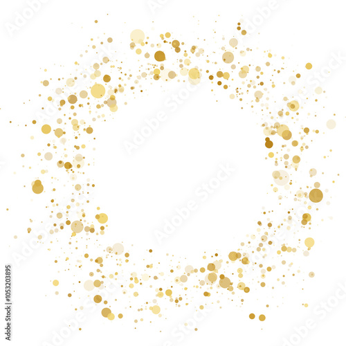 Gold glowing halftone dotted background