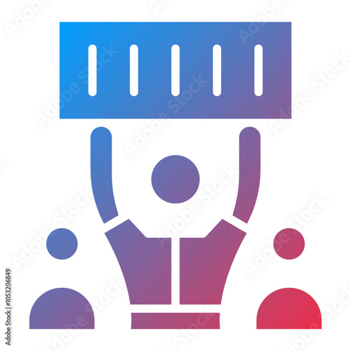 Supporter icon style