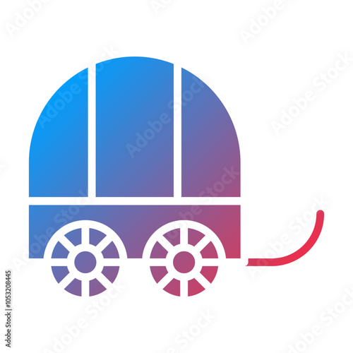 Wagon icon style