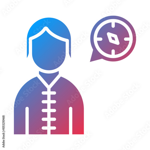 Adventurer Female icon style