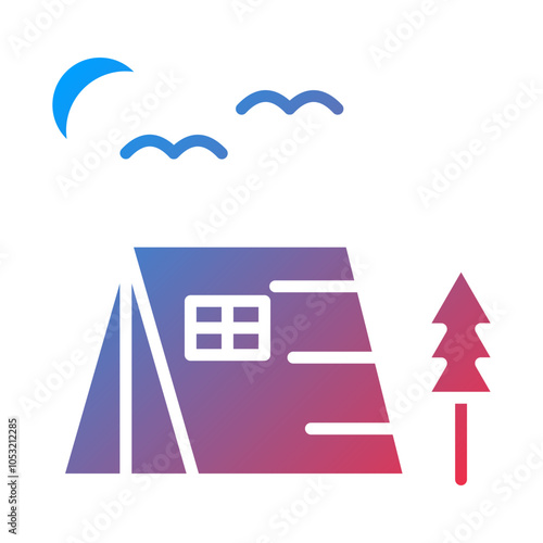 Campsite icon style